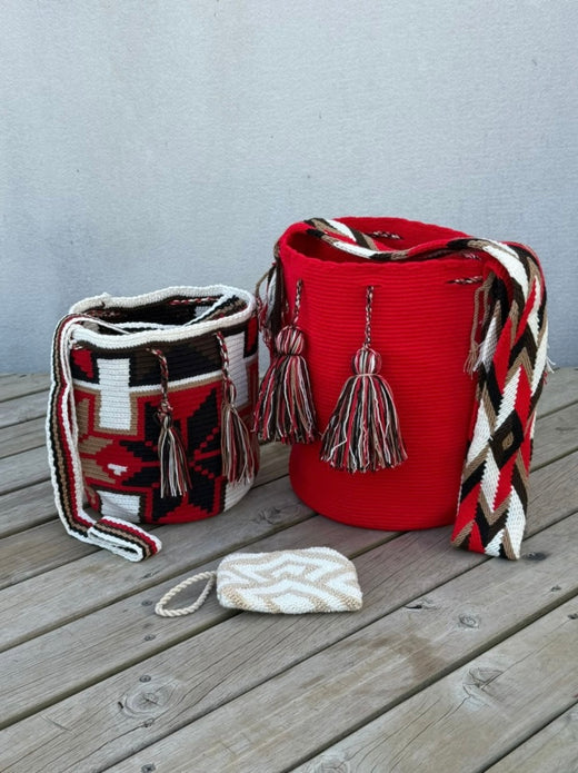 Set Mochila Grande + Mochila Mediana + (Monedero de Regalo)