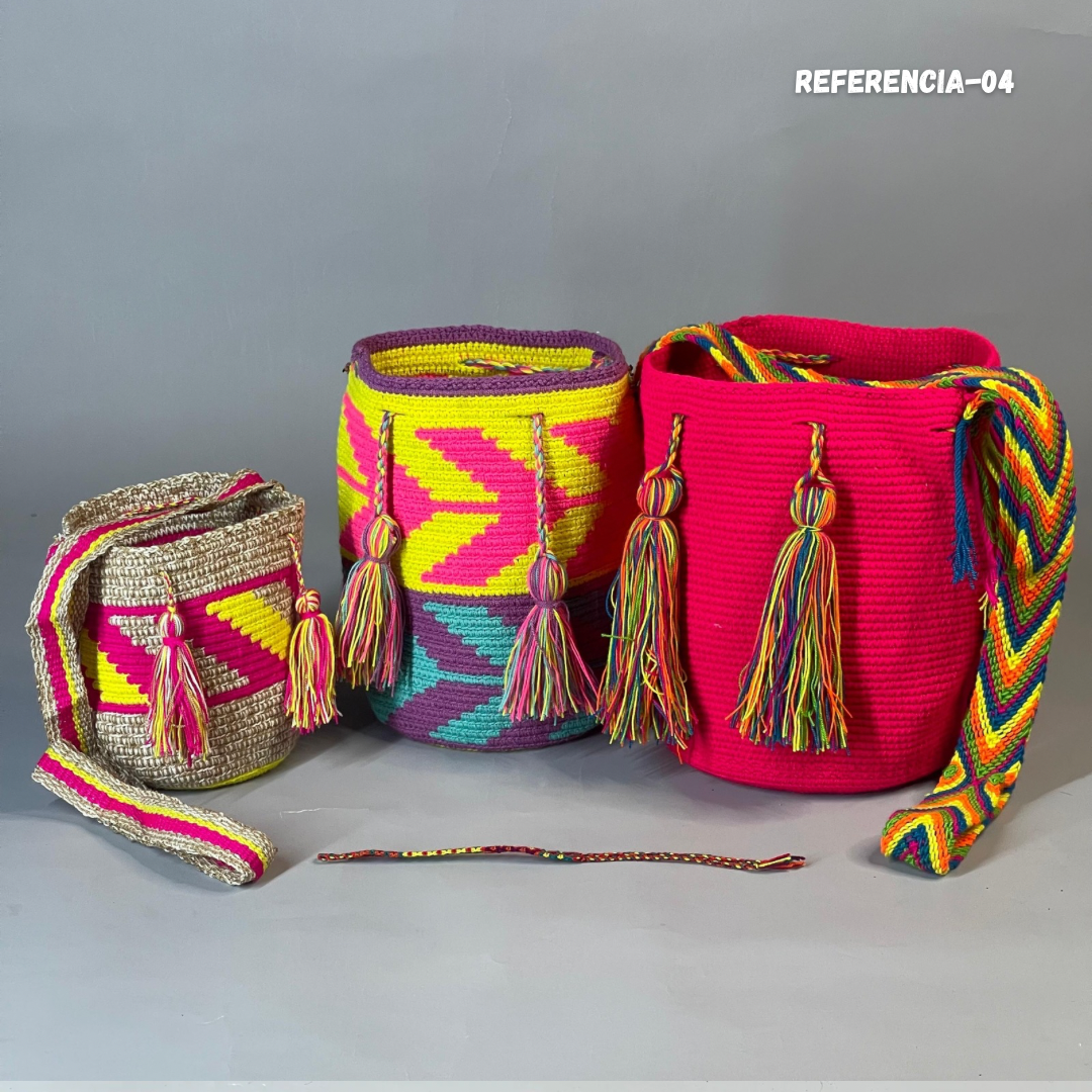 ✨Pack Especial: 2 Mochilas MEDIANAS+ (Mochila PEQUEÑA + Manilla ) 🎁