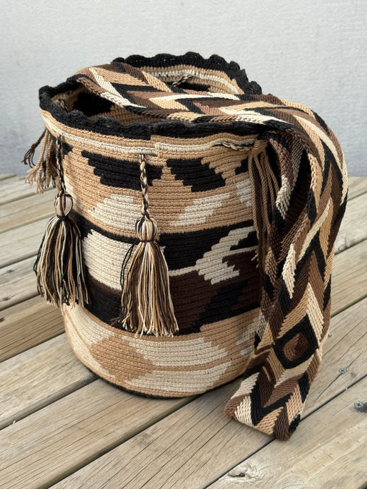 Mochila GRANDE Tonos Tierra (31x28)