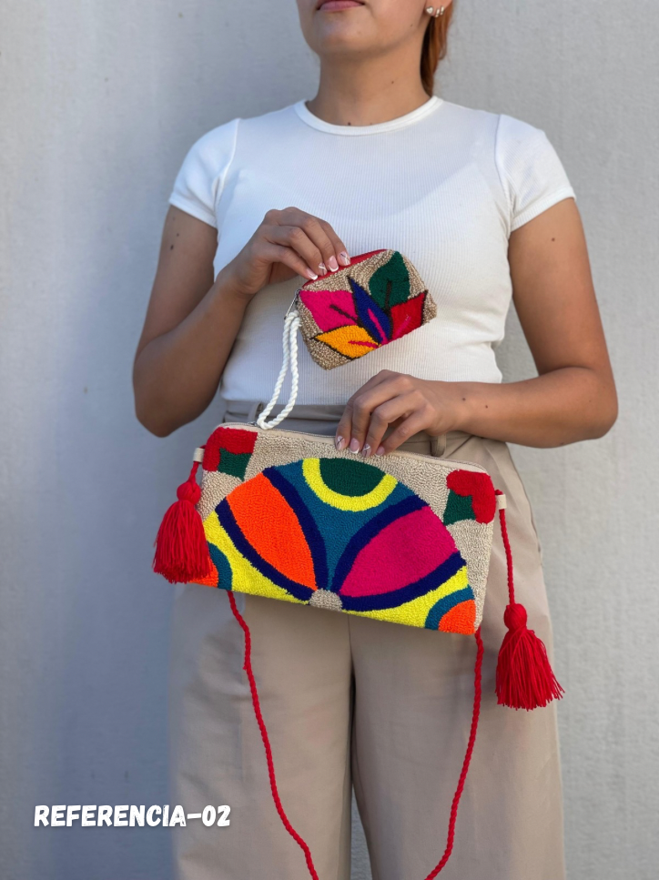 Set Wayuu⭐️- Sobre + Monedero Artesanal😍