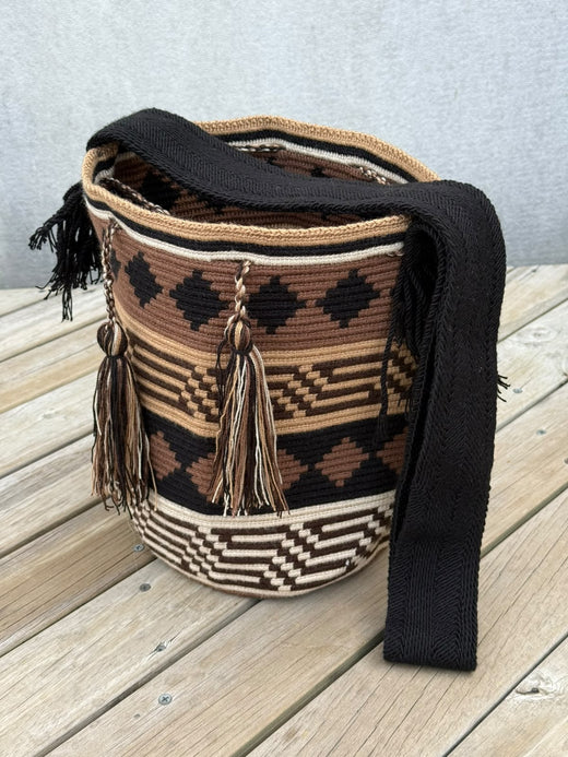 Mochila GRANDE Tonos Tierra (31x28)