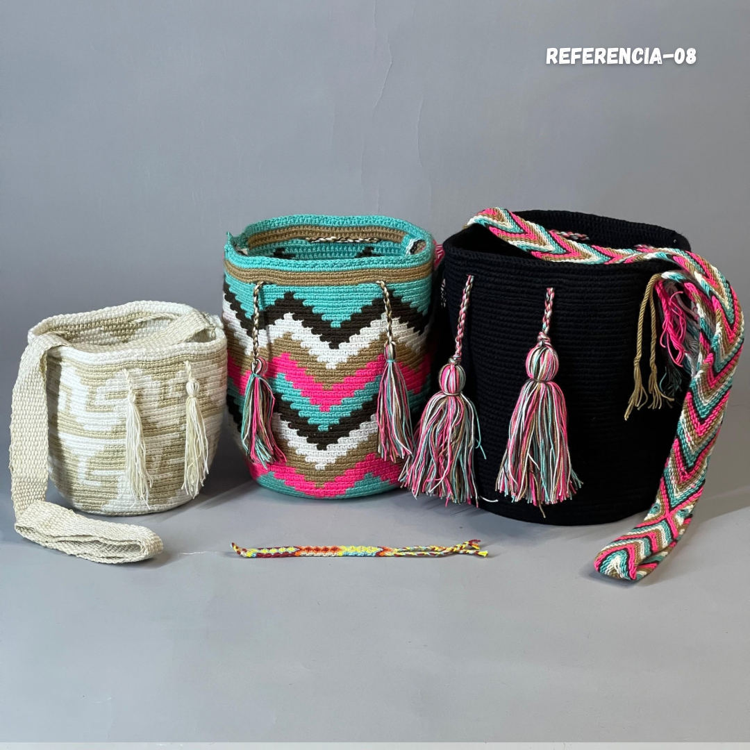 ✨Pack Especial: 2 Mochilas MEDIANAS+ (Mochila PEQUEÑA + Manilla ) 🎁