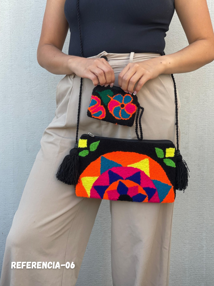 Set Wayuu⭐️- Sobre + Monedero Artesanal😍