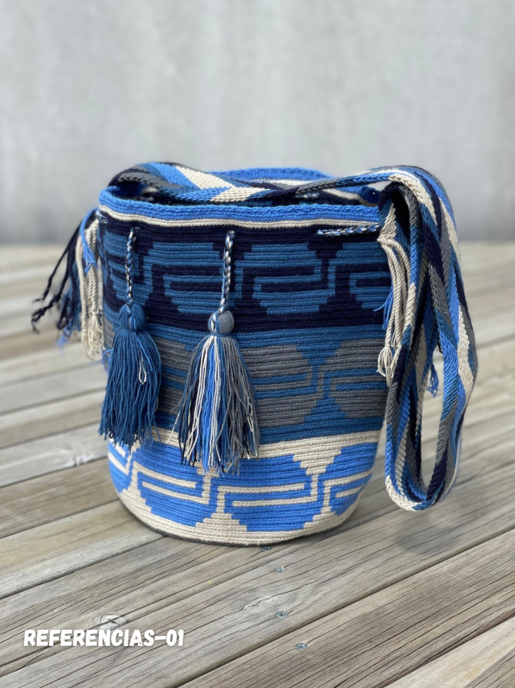 Mochilas GRANDE Diseño Hombre 🔹🩶 (31x28)