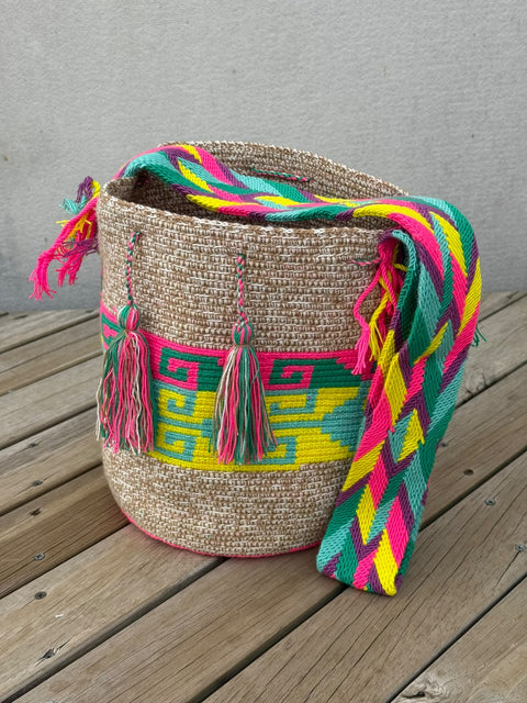 Nuanced Wayuu backpack