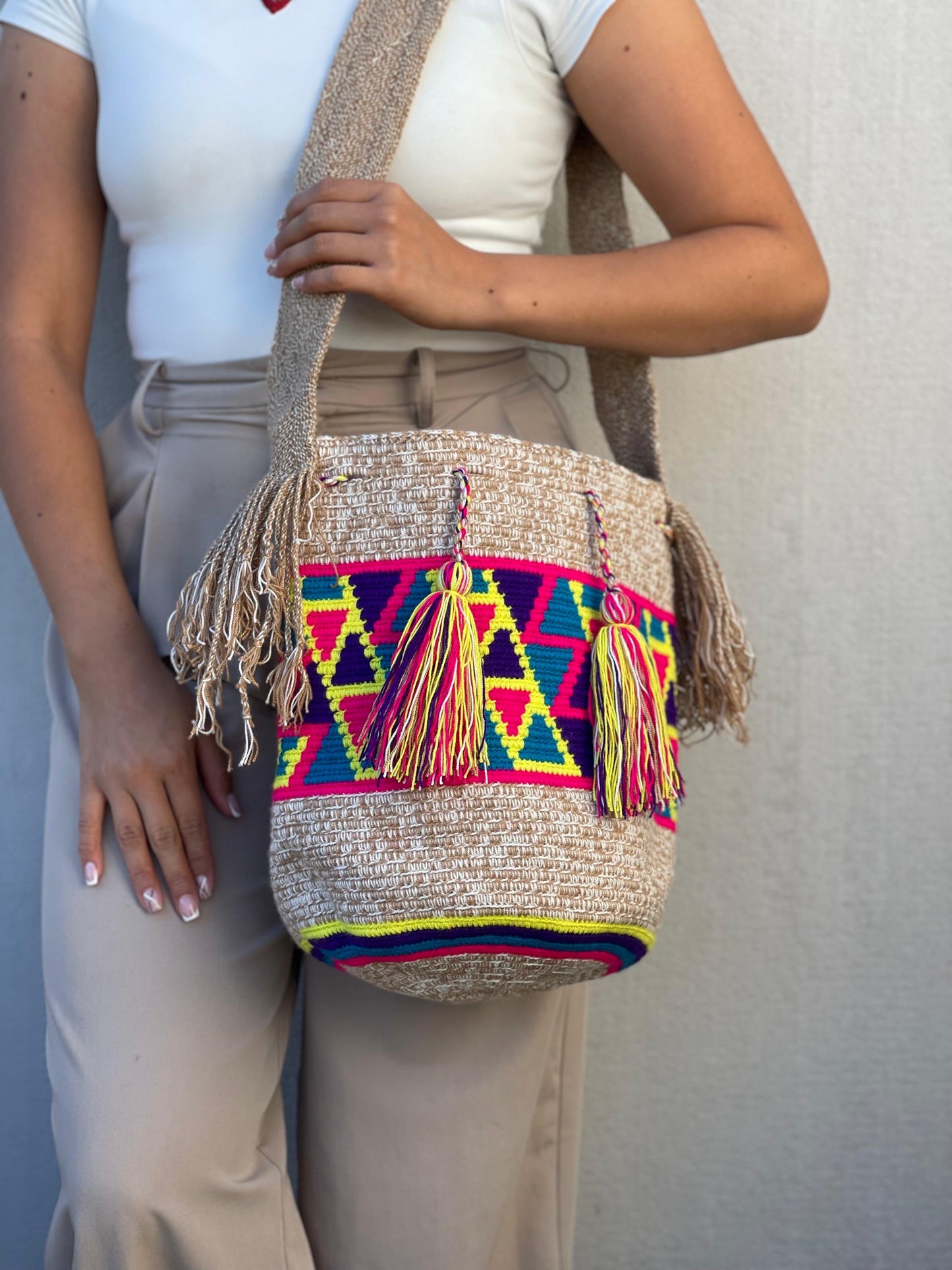 Mochilas GRANDE Matizadas💫 (31x28)