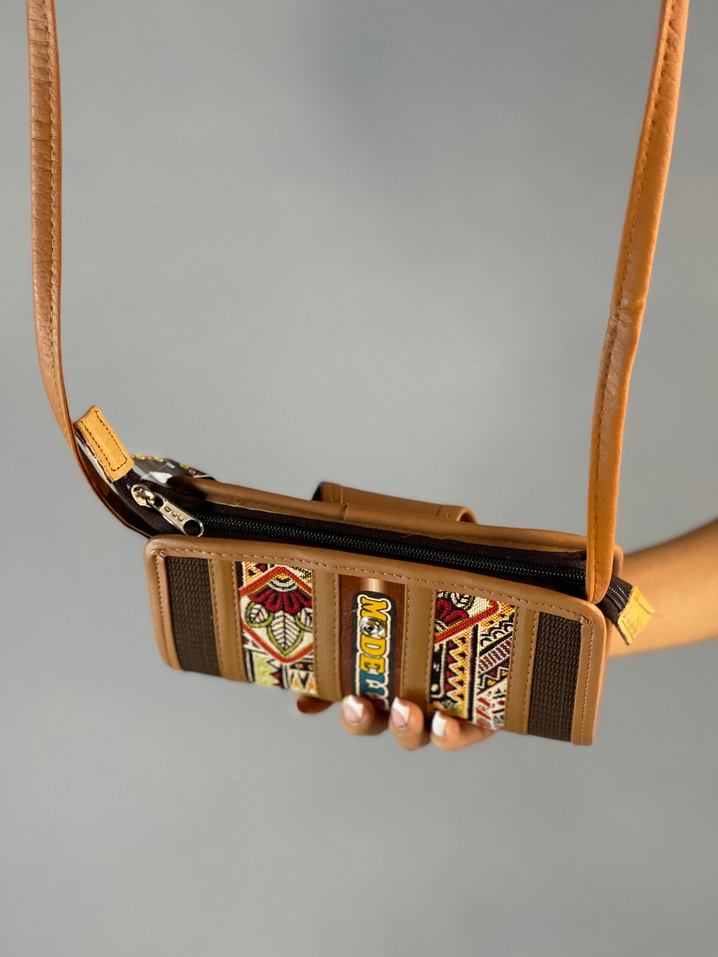 Bolso Cilindro Pequeño Cafe
