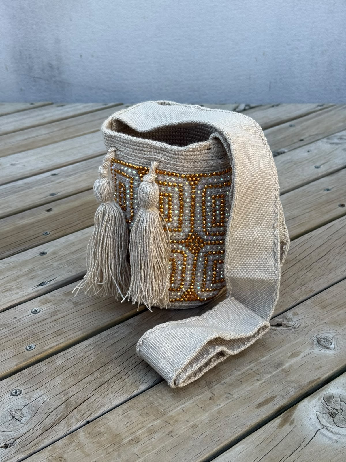 Mochila Pequeña Perlada (17x15)