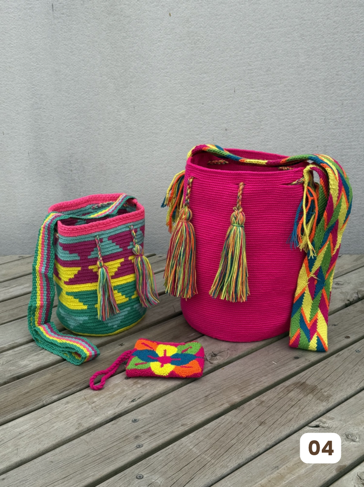 Set ⭐️Mochila Grande + Mochila Mediana + (Monedero de Regalo)🎁