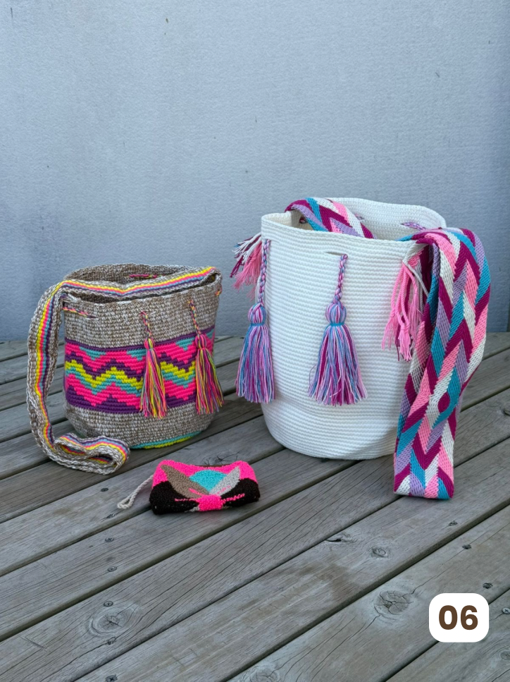Set ⭐️Mochila Grande + Mochila Mediana + (Monedero de Regalo)🎁
