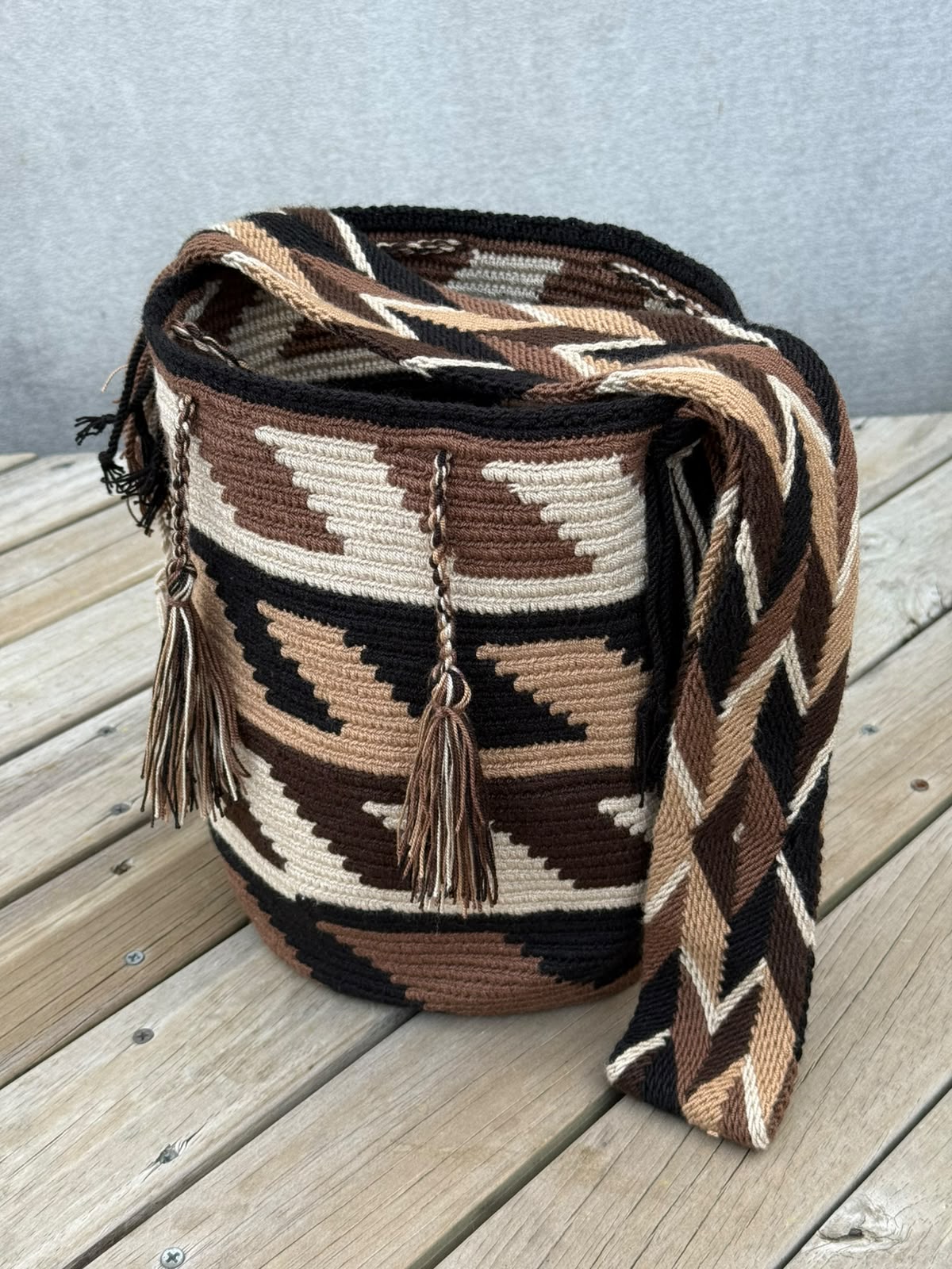 Mochila GRANDE Tonos Tierra (31x28)
