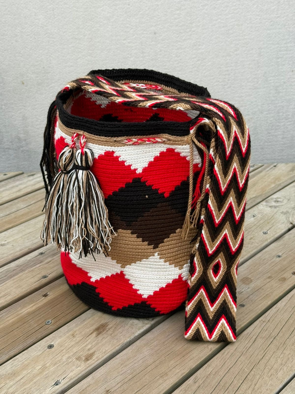 Mochila GRANDE Tonos Tierra (31x28)