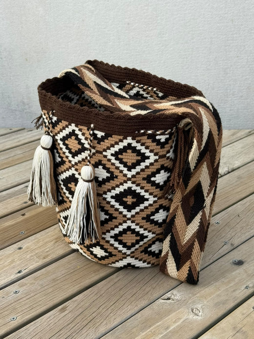 Mochila GRANDE Tonos Tierra (31x28)