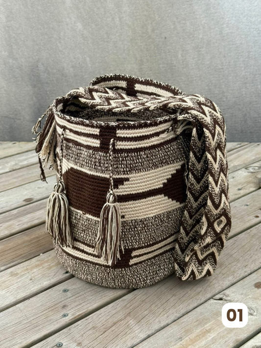 Mochilas GRANDE Diseño Hombre 🔹🩶 (31x28)