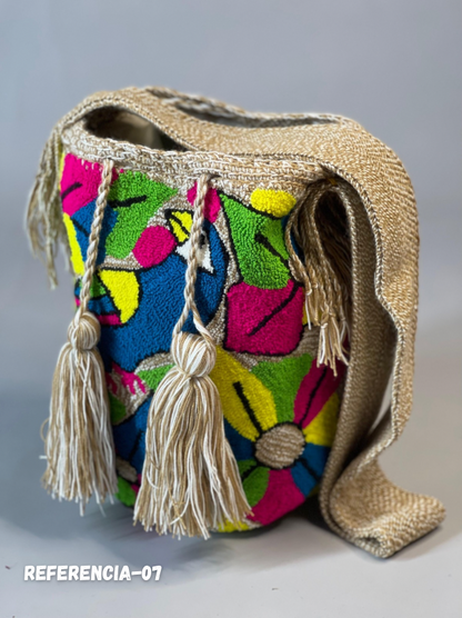 Mochila GRANDE Tapizada (31x28)🦜