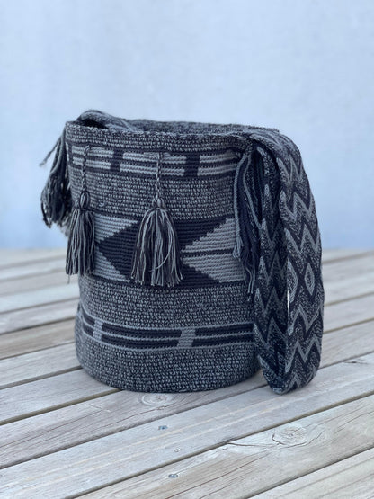 Mochilas GRANDE Diseño Hombre 🔹🩶 (31x28)