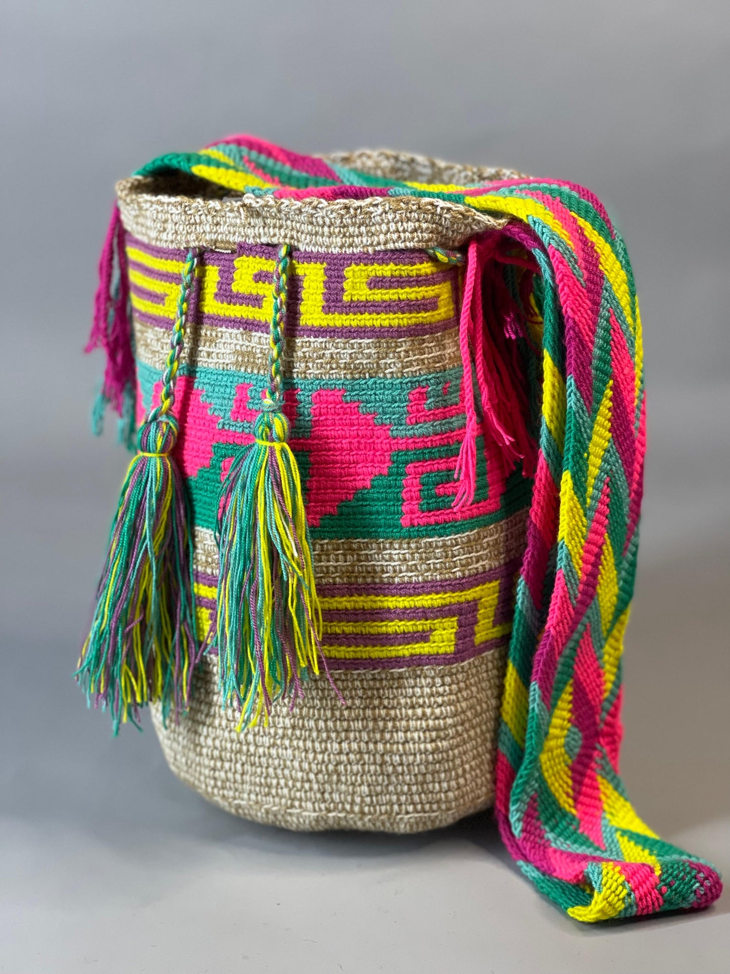 Nuanced Wayuu backpack