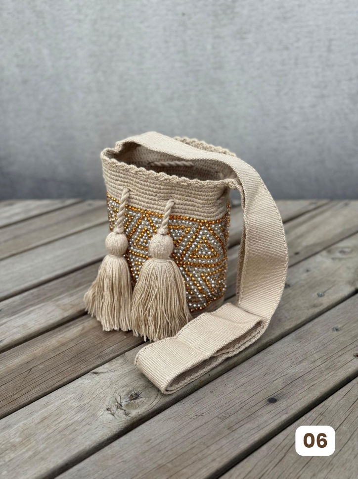 Mochila Pequeña Perlada💎⭐️ (17x15)