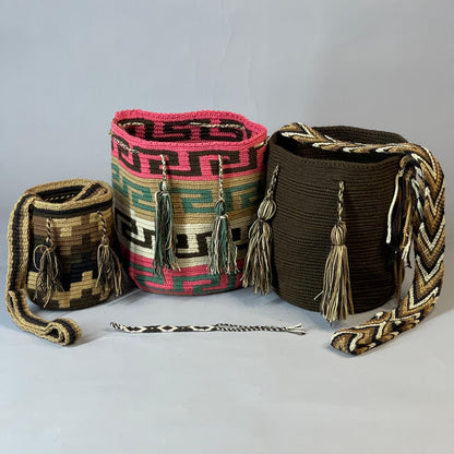 ✨Pack Especial: 2 Mochilas MEDIANAS+ (Mochila PEQUEÑA + Manilla ) 🎁