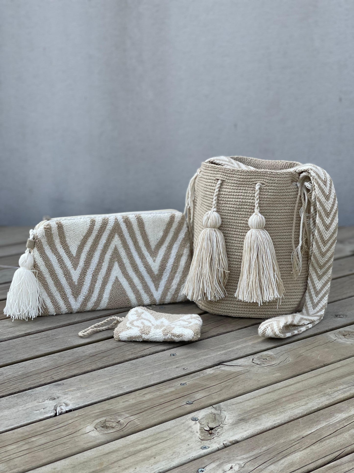 💫 Combos Wayuu: Mochila MEDIANA+ Sobre + (MONEDERO GRATIS) 🎁