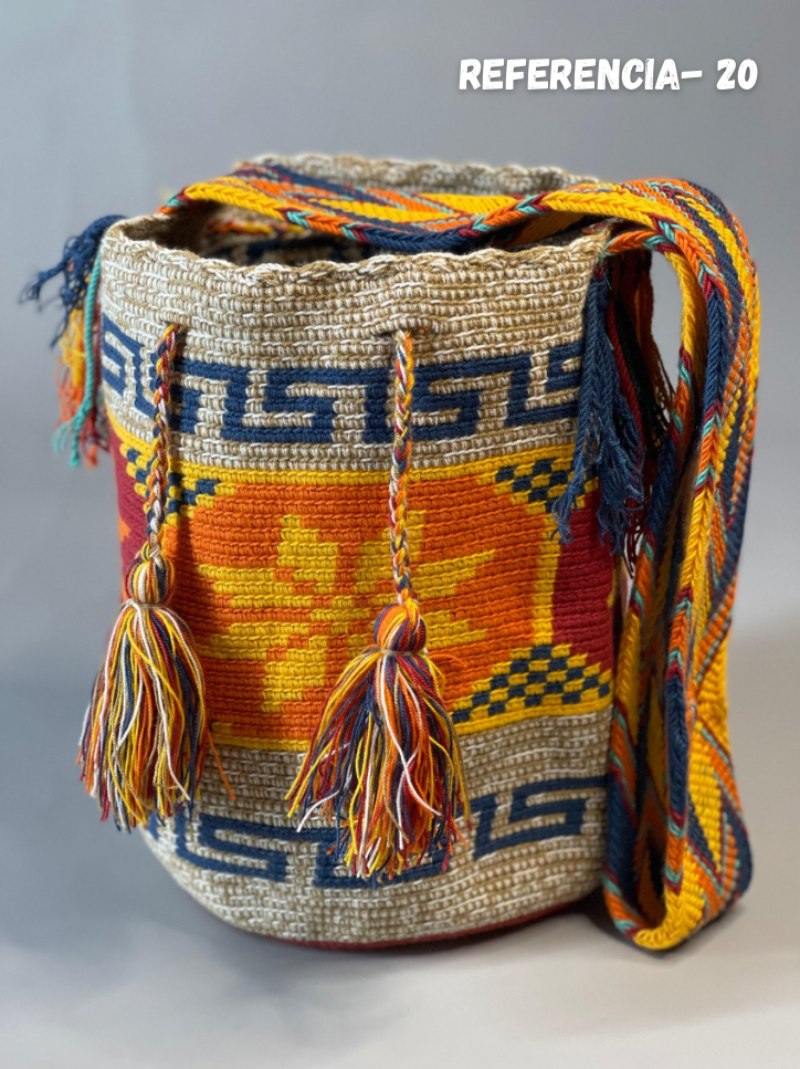Nuanced Wayuu backpack