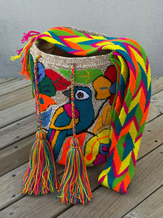 Mochila GRANDE Tapizada (31x28)