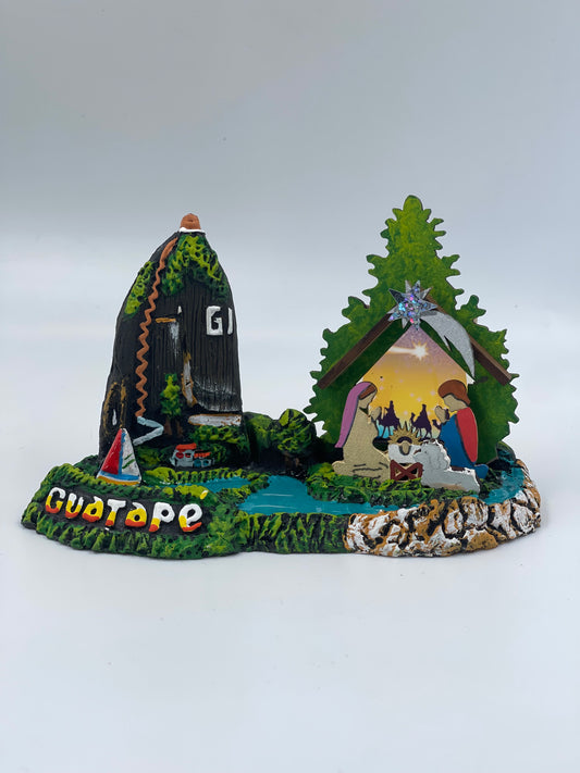Pesebre Piedra Laser