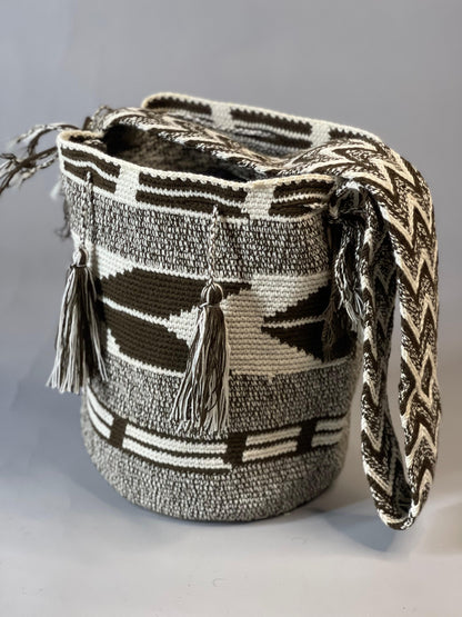 Mochilas GRANDE Diseño Hombre 🔹🩶 (31x28)
