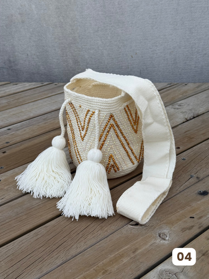 Mochila Pequeña Perlada💎⭐️ (17x15)