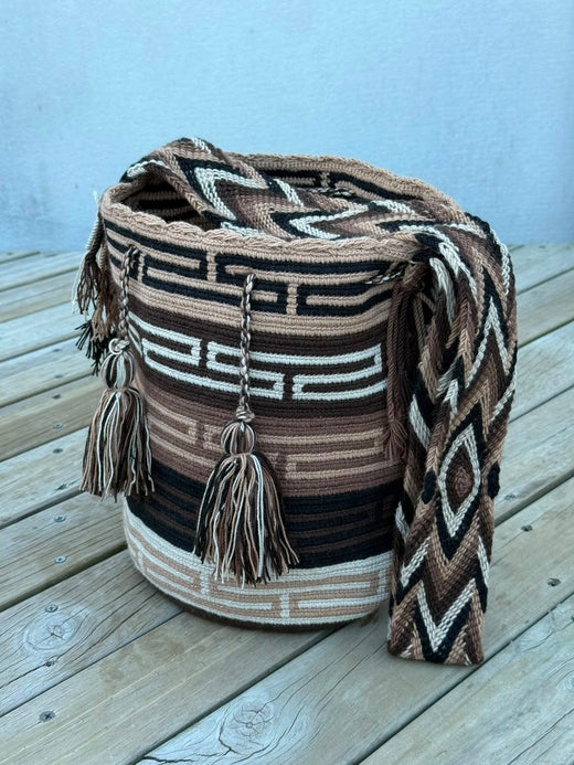 Mochila GRANDE Tonos Tierra (31x28)