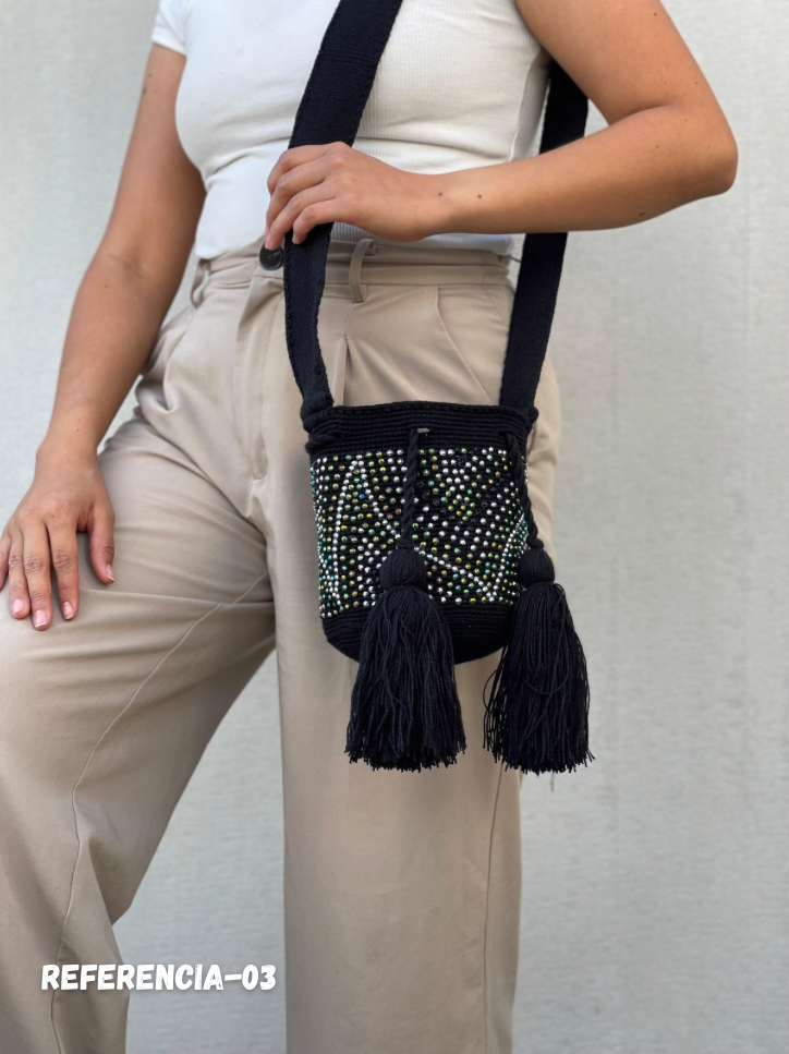 Mochila Pequeña Perlada💎⭐️ (17x15)