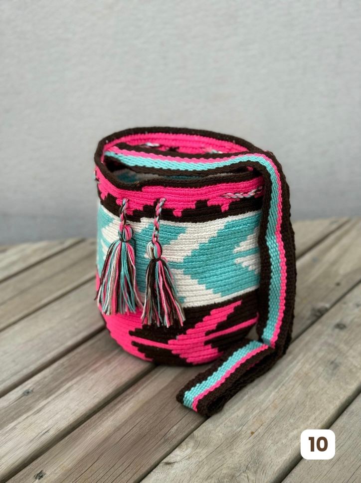 Mochila MEDIANA Tonos Pastel (22x18)⭐️