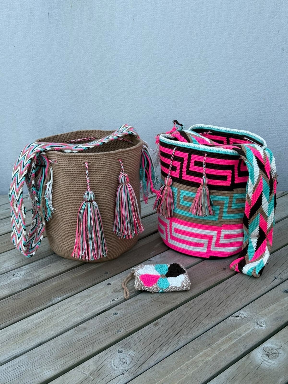 COMBO PAREJAS X2 Mochilas GRANDES + Monedero de Regalo