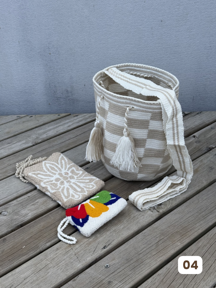 ✨Combo: Mochila MEDIANA Diseño+ Portacelular + (MONEDERO GRATIS) 🎁