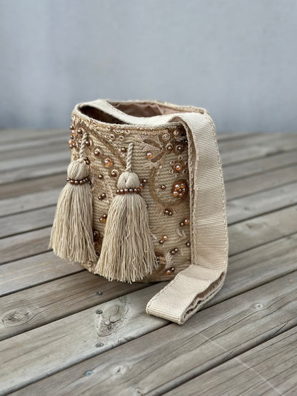 Mochila MEDIANA Recamada🌟💎(22x20)