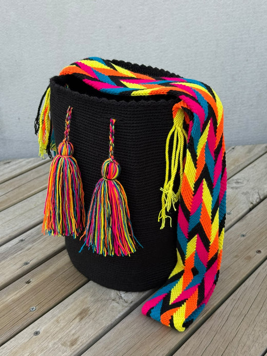 Mochila GRANDE Negra (31x28)