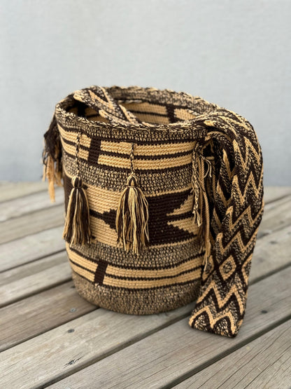 Mochilas GRANDE Diseño Hombre 🔹🩶 (31x28)