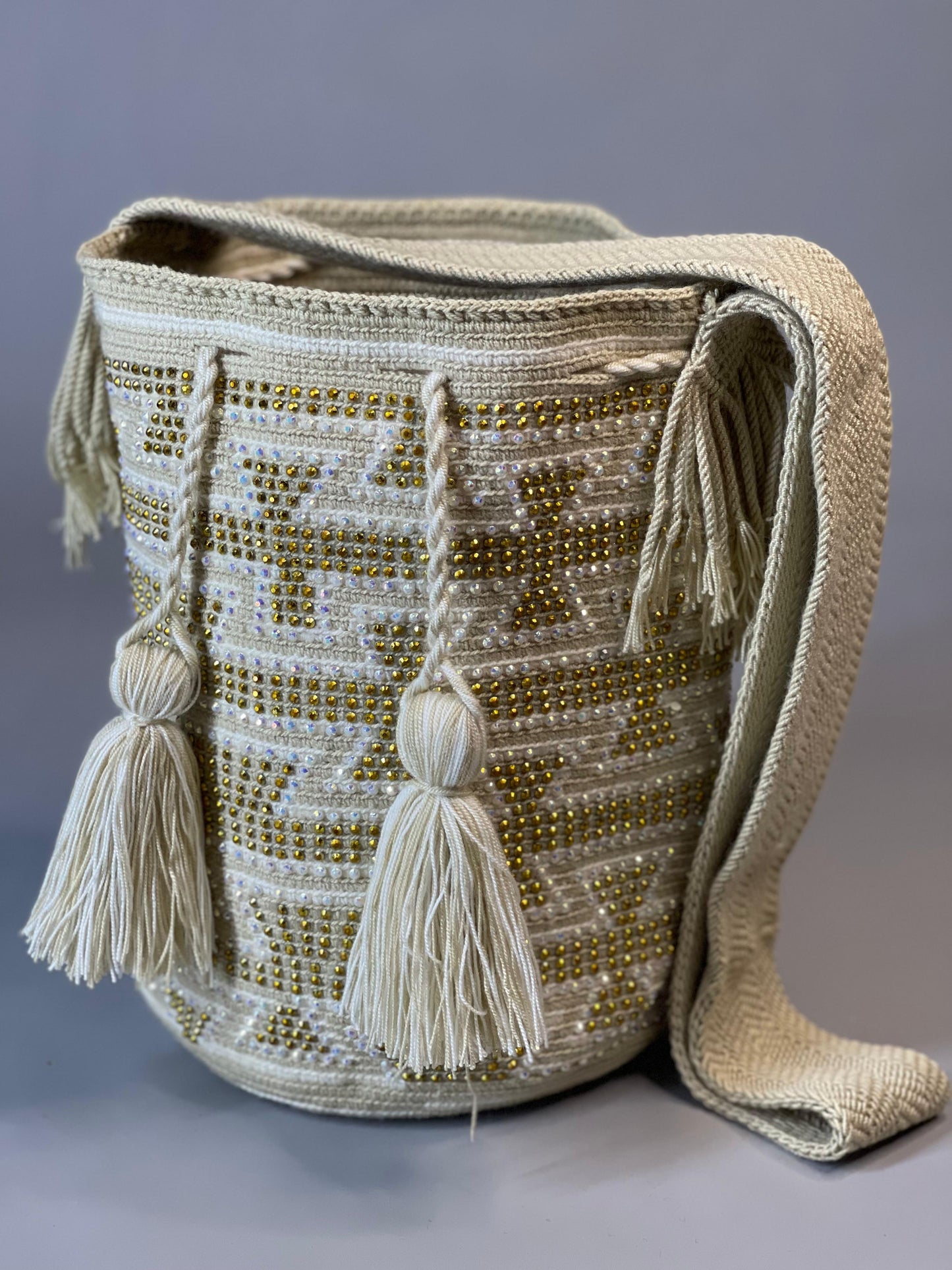 Mochila GRANDE Perlada💫(31x28)