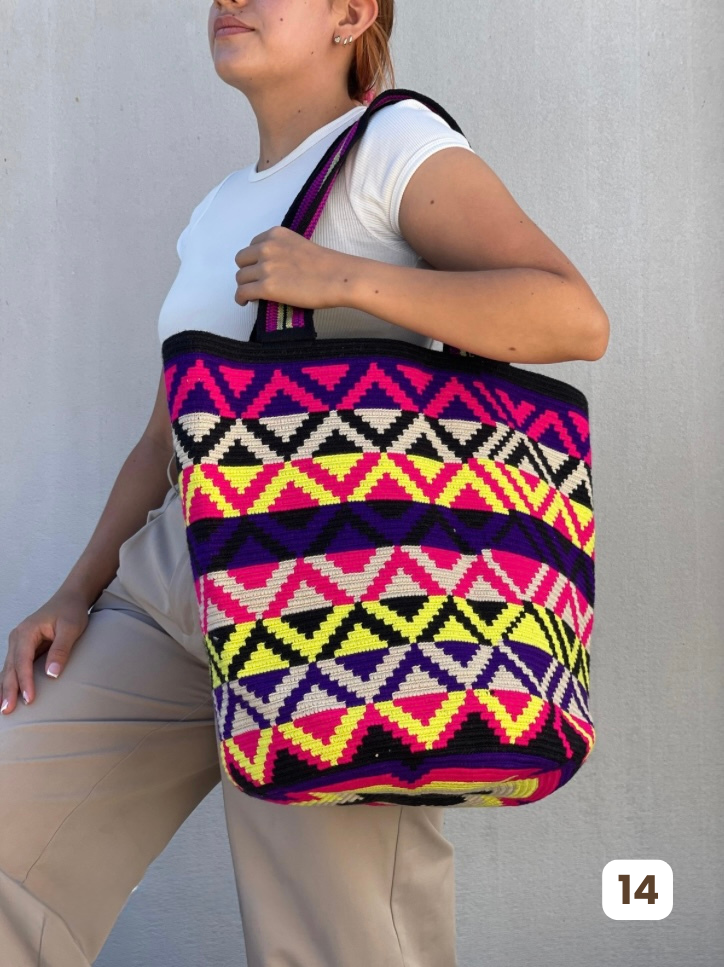 Mochilon Wayuu  Edición Limitada⭐️ (40x34)