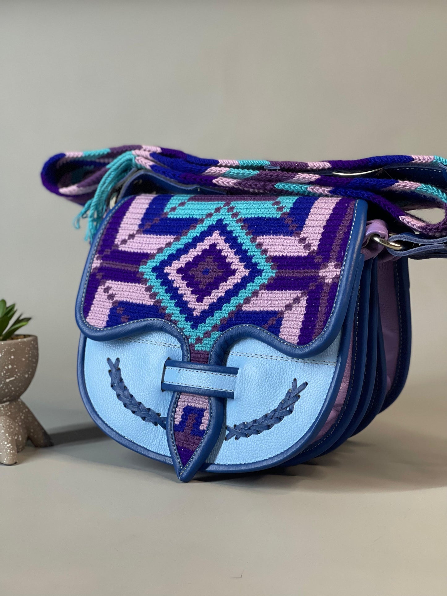 Carriel Wayuu Ojo Turco