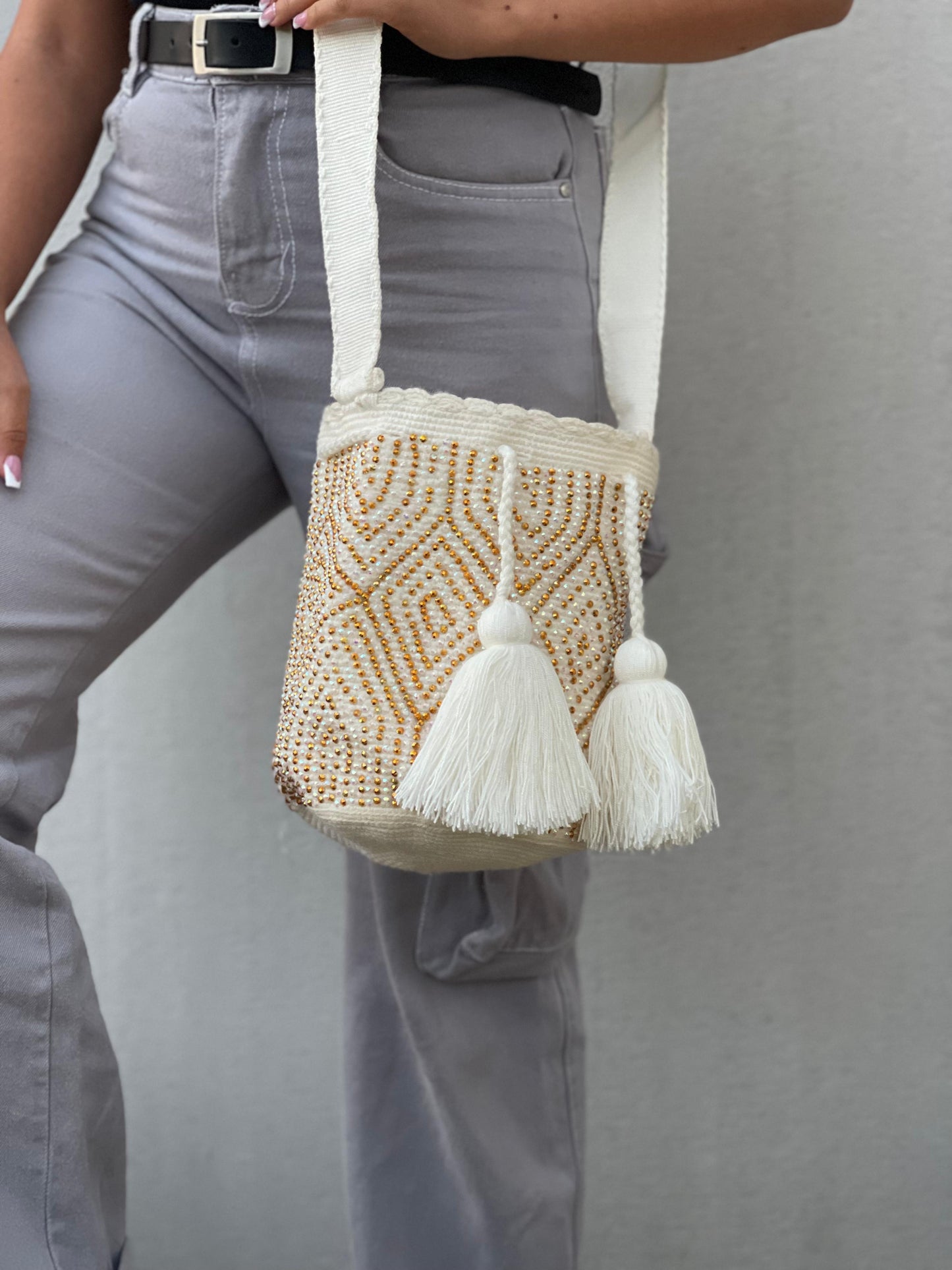 Mochila MEDIANA Perlada💫(22x18)