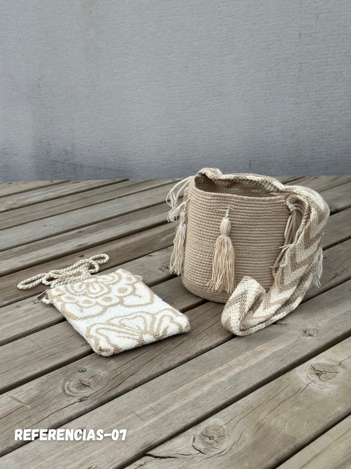 🎒📱 Combo Wayuu: Mochila Pequeña + PortaCelular 🚚✨