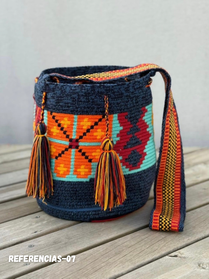 Nuanced Wayuu backpack