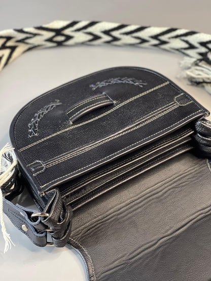 Carriel Wayuu Encanto Monocromo⚫️⚪️ - Nueva Colección⭐️