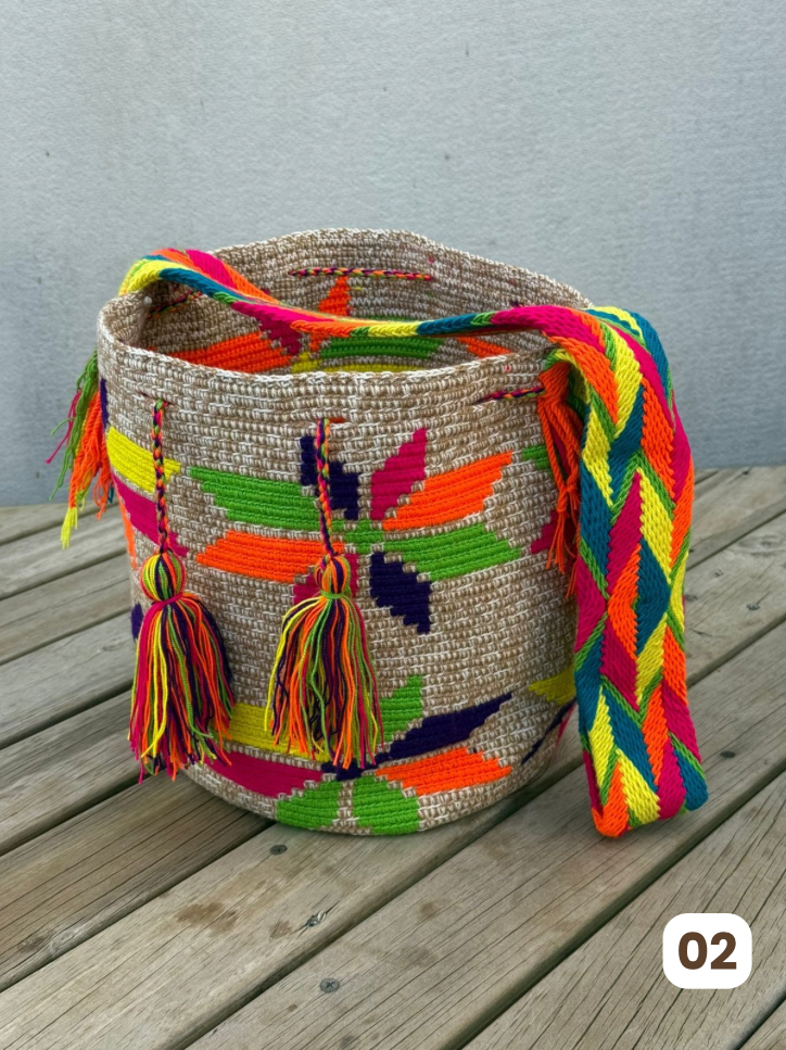 Mochilas GRANDE Matizadas💫 (31x28)