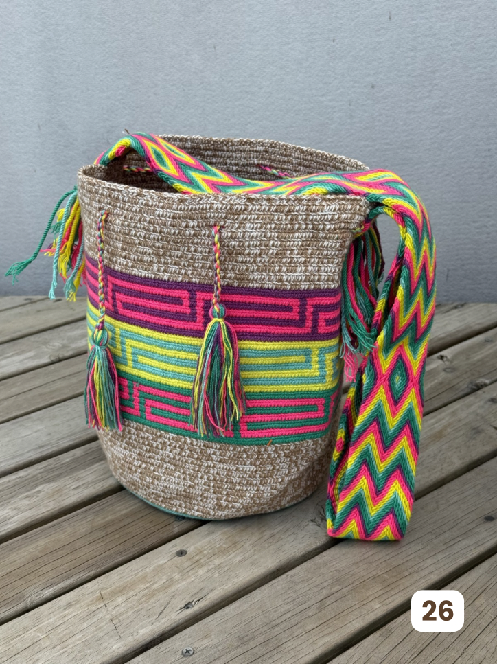 Mochilas GRANDE Matizadas💫 (31x28)