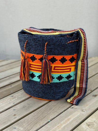 Nuanced Wayuu backpack