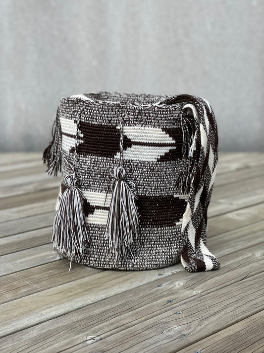 Mochilas GRANDE Diseño Hombre 🔹🩶 (31x28)