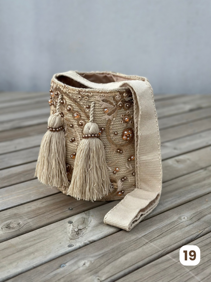 Mochila MEDIANA Recamada🌟💎(22x20)