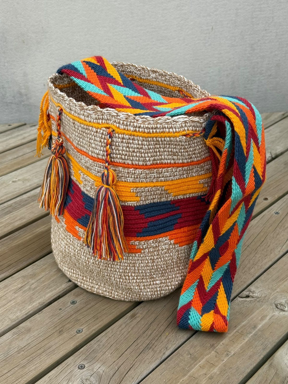 Mochilas GRANDE Matizadas (31x28)